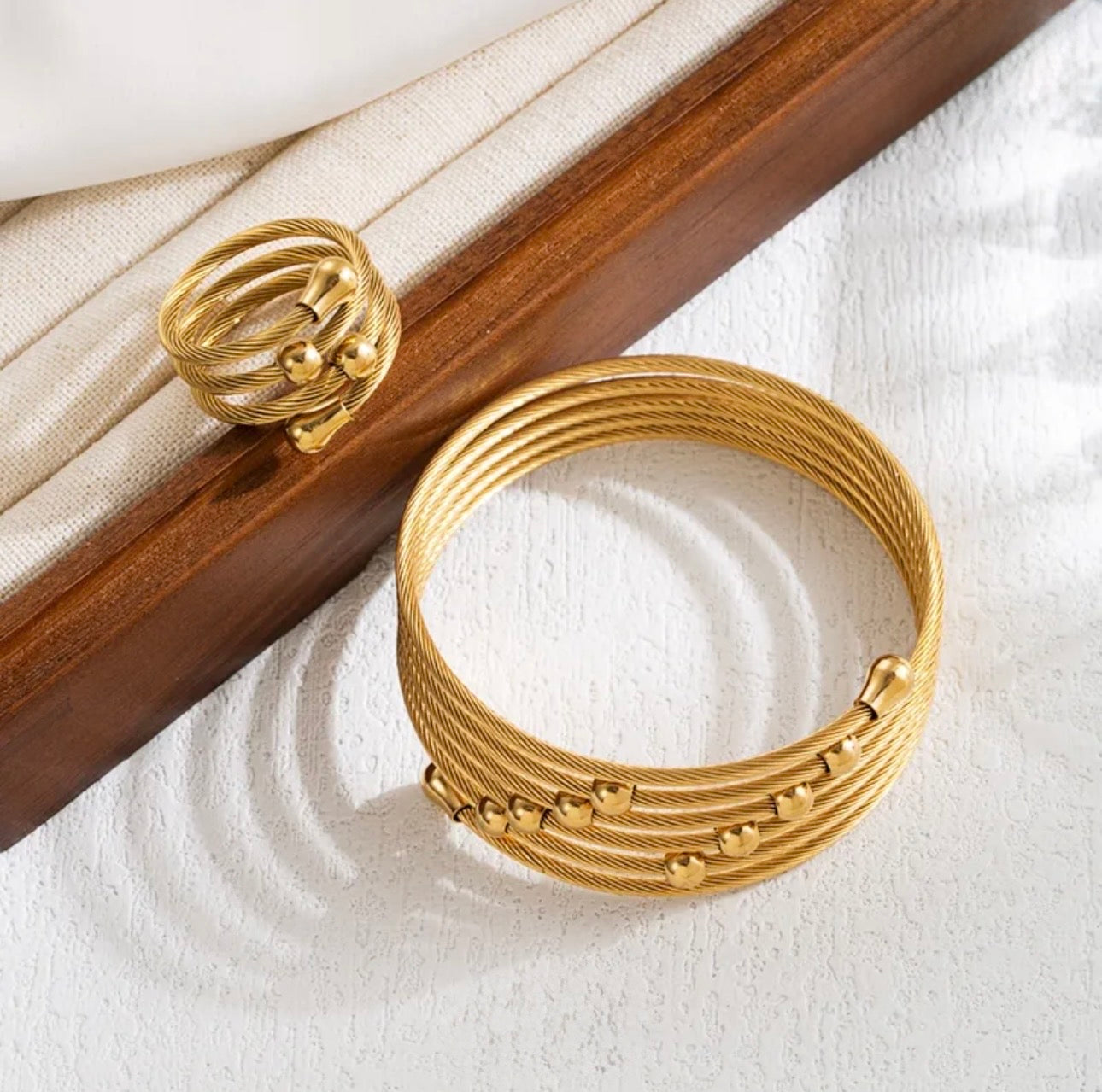 Raya Bangle and Ring Set