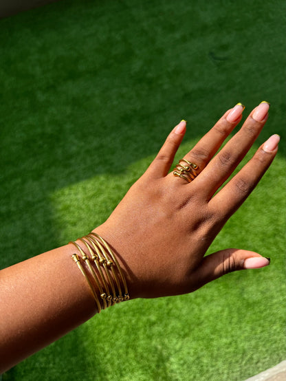 Raya Bangle and Ring Set