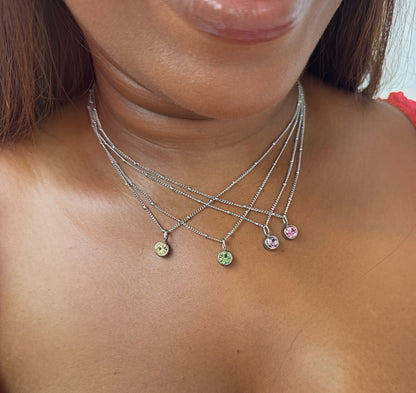 Infinity Stone Necklace