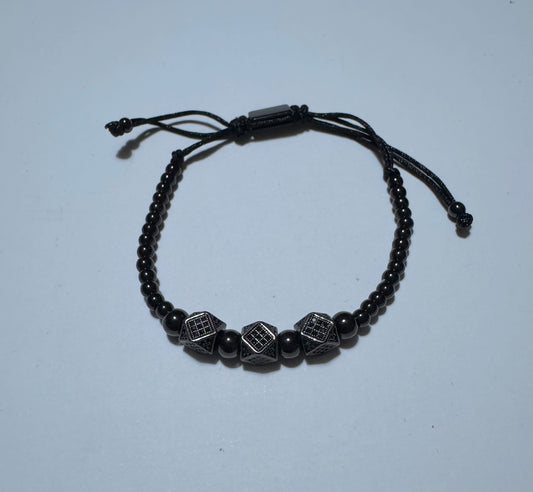 Black Dice Bracelet