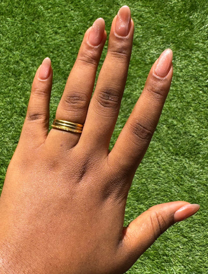 Three Band Rings