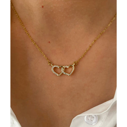 Heart Linked Necklace