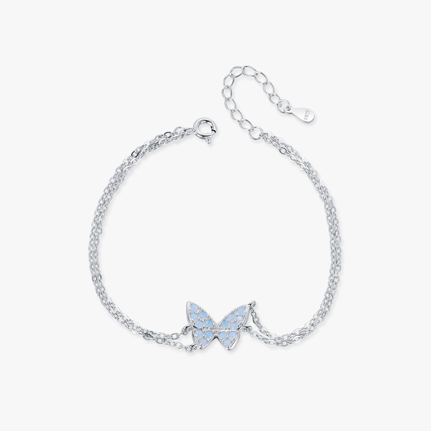 Sparkling Butterfly Bracelet