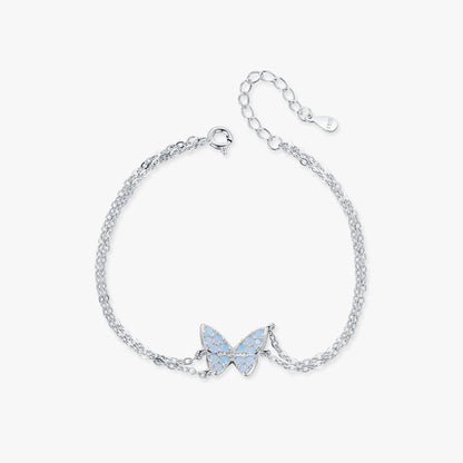 Sparkling Butterfly Bracelet