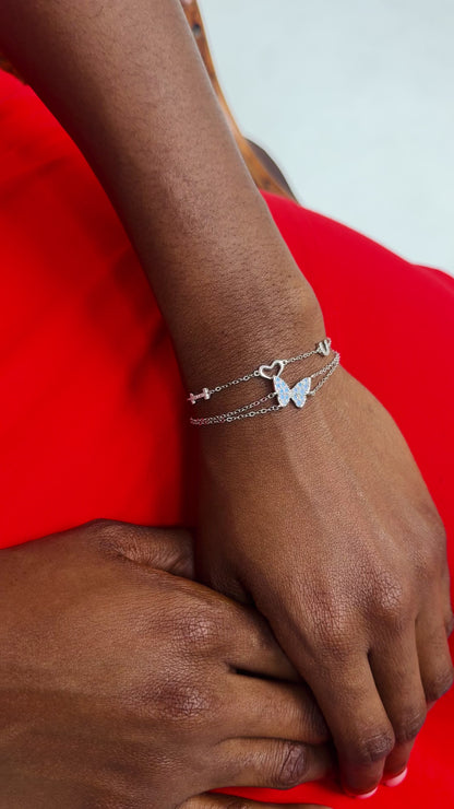 I LOVE YOU Sparkling Bracelet